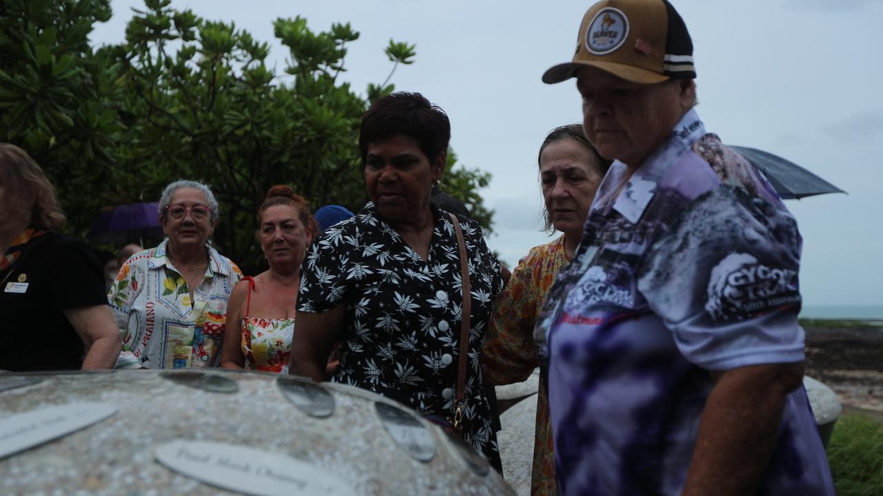 Lingiari MP Marion Scrymgour searching for names with survivors.