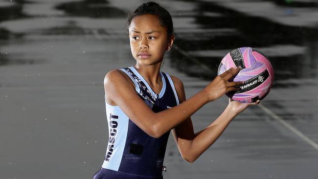 Makayla -11 has used her success to help other girls. Picture: John Appleyard