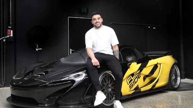 Portelli made headlines in 2022 when he arrived as a mystery buyer in a Lamborghini. Picture: NewsWire