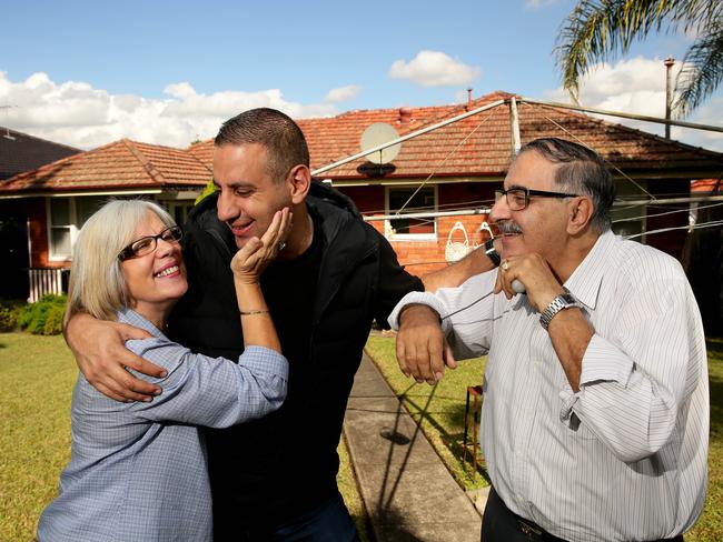 Shehadie said he developed ‘Lebanese back’ mowing the large backyard as a teenager.