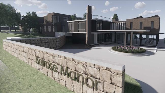 Artist impression of the Belrose Manor, which has been approved following a court battle between the developer and the council. Picture: Northern Beaches Council