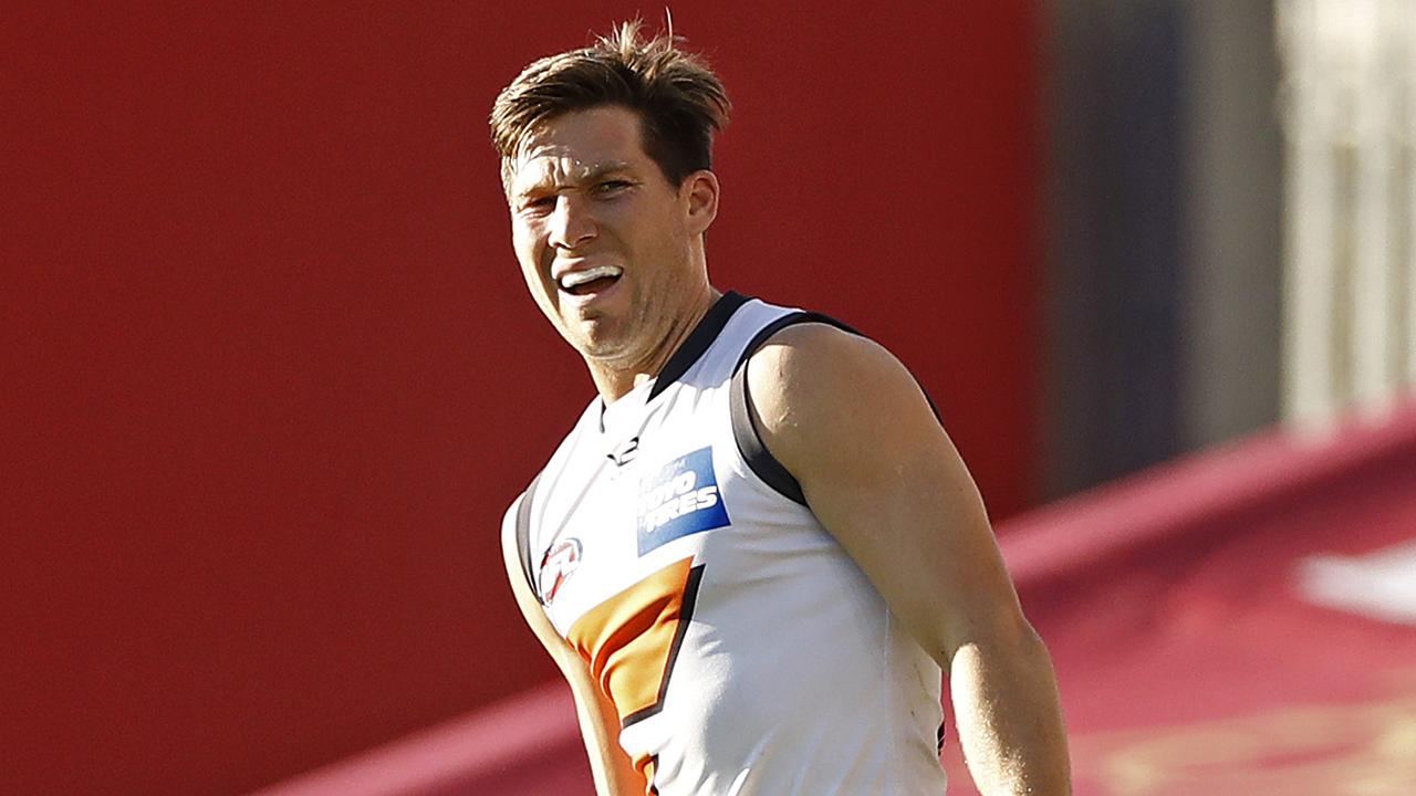 AFL 2020, Toby Greene, hamstring, injury, Gold Coast, GWS ...