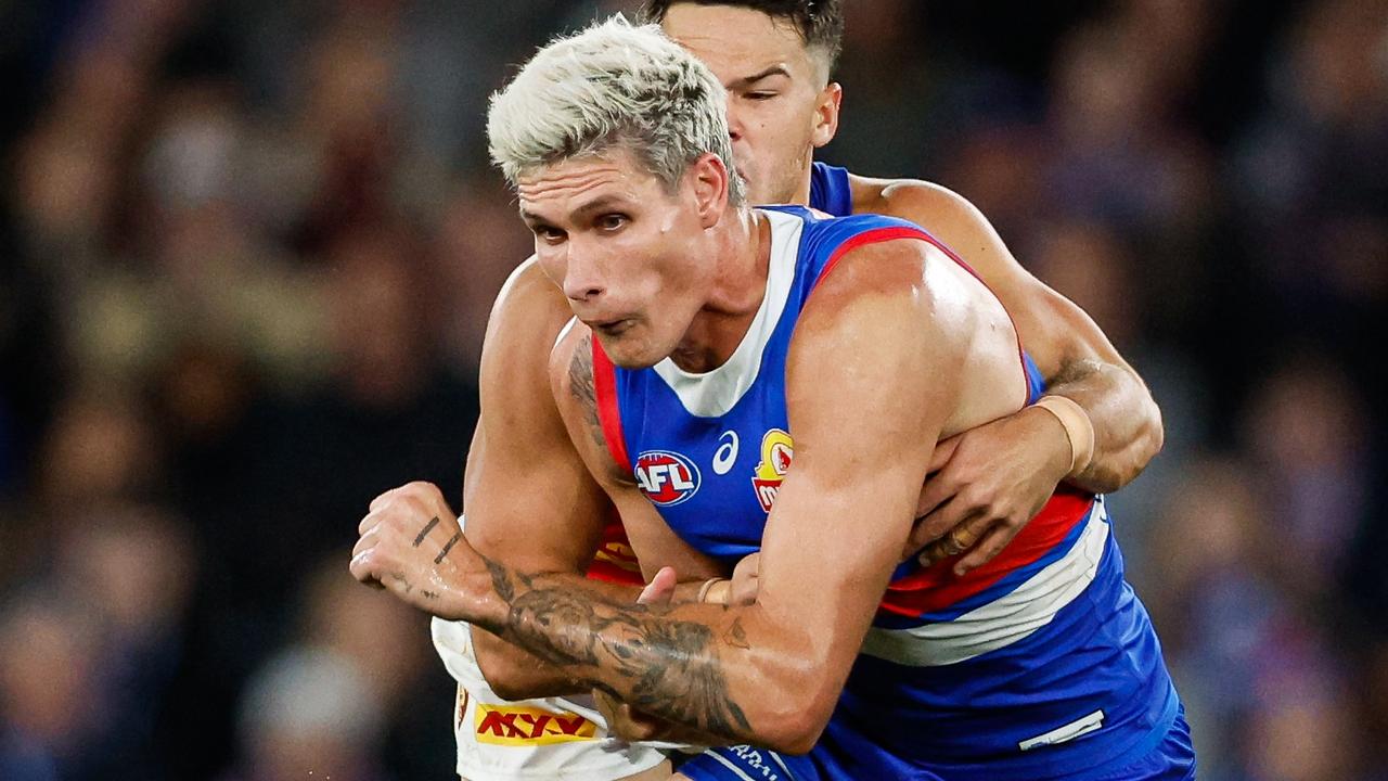 Rory Lobb of the Bulldogs. Picture: Dylan Burns/AFL Photos via Getty Images