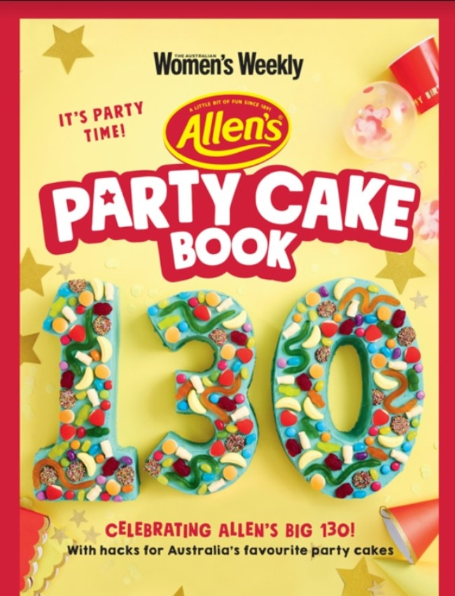 Allen’s and The Australian Women’s Weekly recreate iconic Party Cake Book. Picture: Supplied