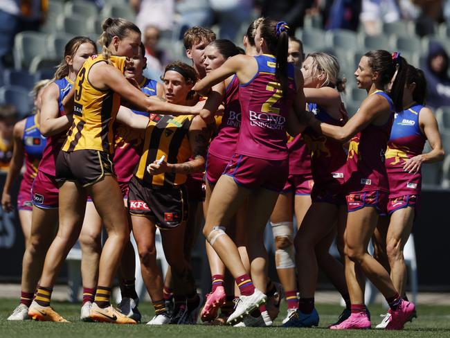 Hawthorn vs Brisbane Lions at Ikon Park. Picture: Michael Klein