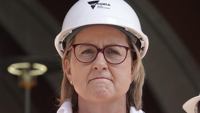 MELBOURNE, AUSTRALIA - NewsWire Photos - 09 FEBRUARY, 2025:  Victorian Premier Jacinta Allan and Minister for TransportInfrastructure to make an announcement at Arden train station the morning after the state by elections.  Picture: NewsWire / Valeriu Campan