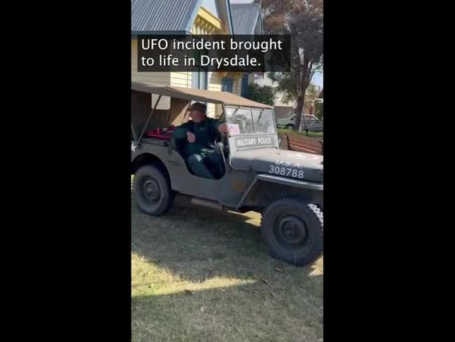 UFO incident brought to life in Drysdale