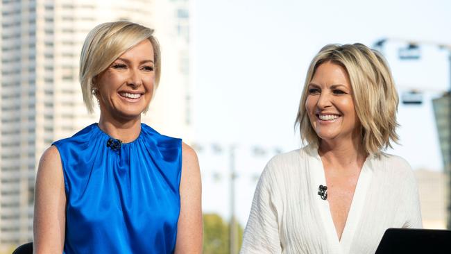 Stefanovic and Langdon took over from Deb Knight and Georgie Gardner. Picture: Supplied