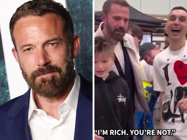 Ben Affleck reacted to a viral video of him shutting down his son's request for an expensive pair of shoes.