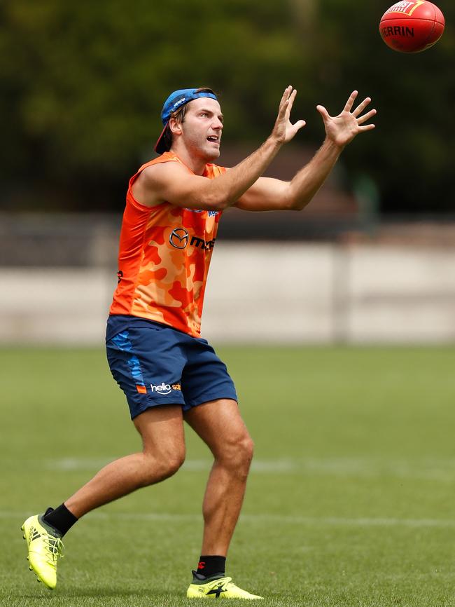 Expect to see plenty of Luke McDonald in the North Melbourne midfield in 2018. Picture: Michael Willson/AFL Media/Getty Images