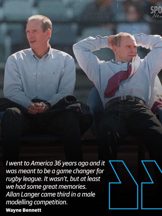 Wayne Bennett wants to go back and do the USA the right way.