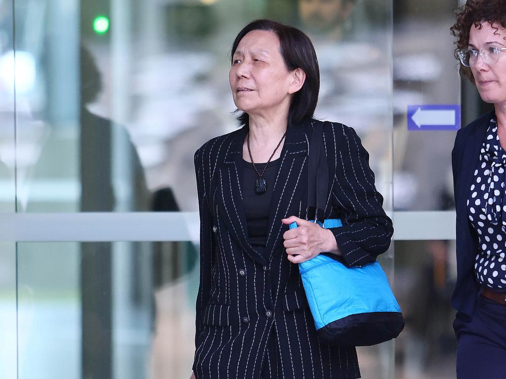 Rongmei Yan broke down in tears during Crown prosecutor Chris Cook’s address. Picture: NewsWire/Tertius Pickard