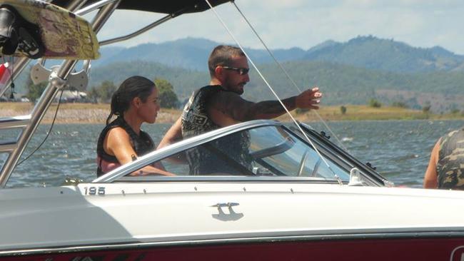 Amber Callender and Paul Callender enjoyed an Australia Day break at their holiday home on the Sunshine Coast hinterland. Photo: Supplied