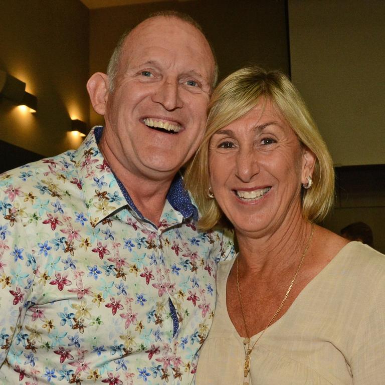 Mike Kendall and Glynis Nunn at GC Academy of Sport Awards night at Southport Sharks, Parkwood. Pic: Regina King.