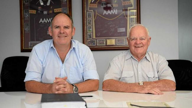 John Murphy and Geoff Murphy in response to the recent allegations made about their business conduct in the wake of the liquidation of J M Kelly (Project Builders) Pty Ltd.Photo Allan Reinikka / The Morning Bulletin. Picture: Allan Reinikka ROK010916ajmkelly