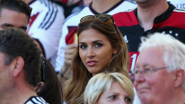 German footy WAGs Ann Kathrin Brommel and Montana York race in for spring  carnival