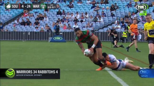 New Zealand Warriors Thump Rabbitohs 