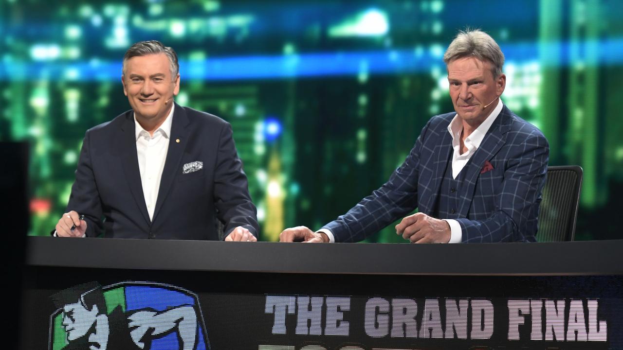 Eddie McGuire and Sam Newman were long involved in the Footy Show. Photo: Channel 9