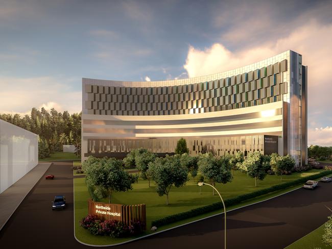 Artists impression of Northside Medical Precinct