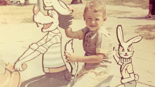Ruslan Kogan says he never felt hardship as he grew up with his family in Elsternwick.