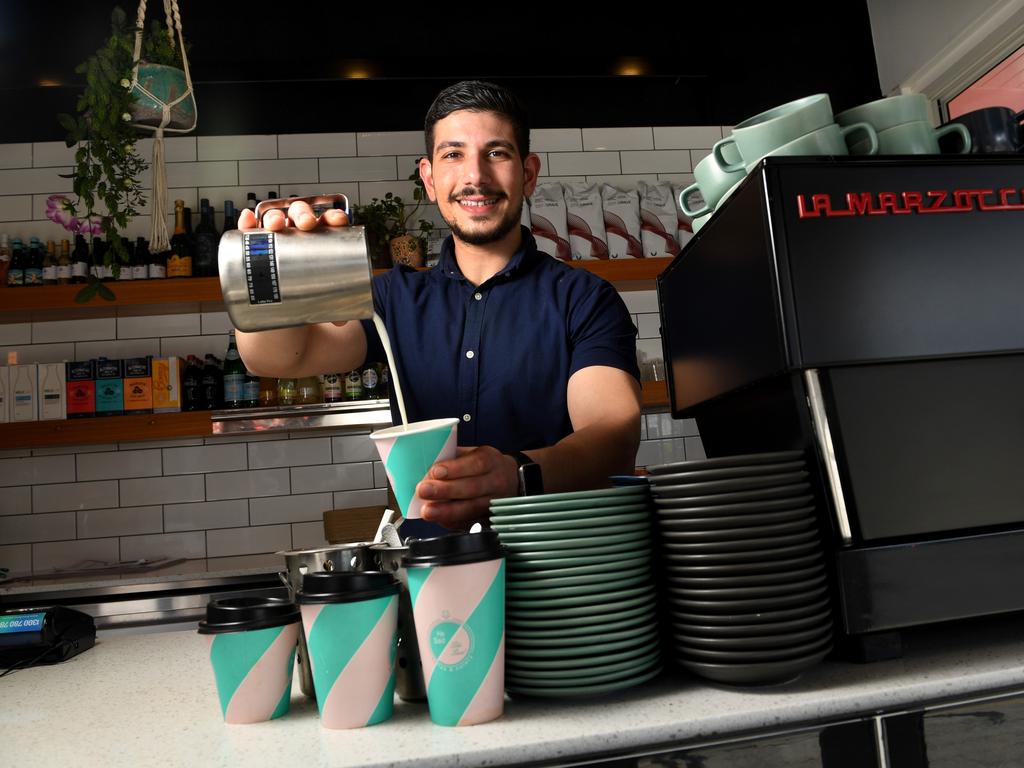 Baristas are one of the jobs included in the “key growth area(s)” according to Minister Employment Stuart Robert. Picture: Tricia Watkinson.