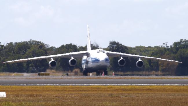 An Antonov plane at Cairns Airport in 2019. PICTURE: ANNA ROGERS