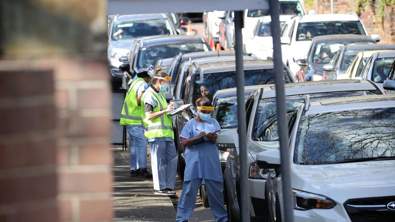 Sydney’s COVID-19 outbreak is spreading west with Croydon added to a list of inner west suburbs under watch. Picture: NCA NewsWire / Dylan Coker