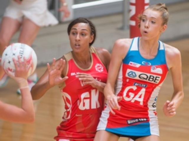 NSW Swifts take on the English national team