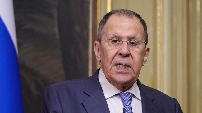 Russia's Foreign Minister Sergei Lavrov
