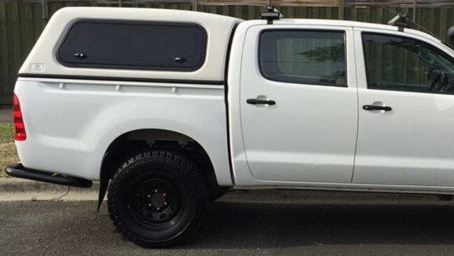 Police believe the men may have been in a new model Toyota HiLux dual cab diesel utility