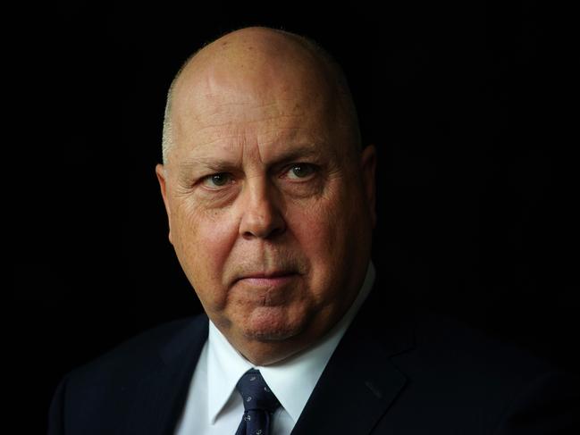 MELBOURNE AUSTRALIA - NewsWire Photos OCTOBER 4, 2023: Victorian Treasurer Tim Pallas speaks to the media prior to the start of Question time outside Parliament in Melbourne,Picture: NCA NewsWire / Luis Enrique Ascui