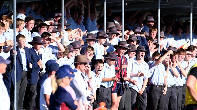 The Southport School supporters have had plenty to cheer about. Picture, John Gass