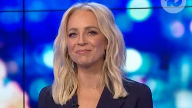 Carrie Bickmore hosted The Project for 13 years before she left in 2022. Picture: Channel 10