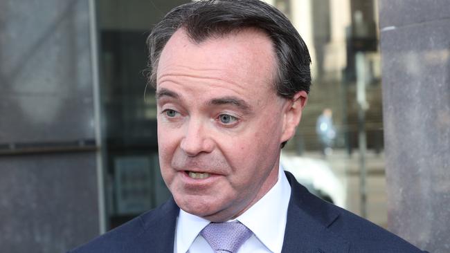 Michael O'Brien refused to bow to intense pressure to resign from the leadership. Picture: David Crosling