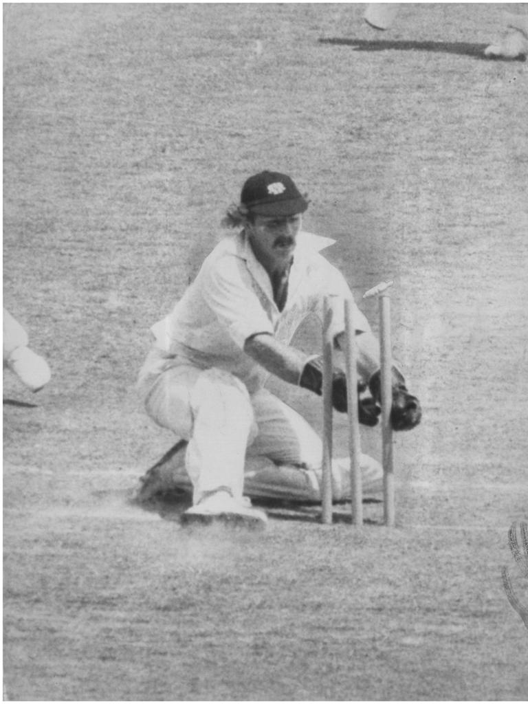 Marsh was best known for his work behind the stumps.