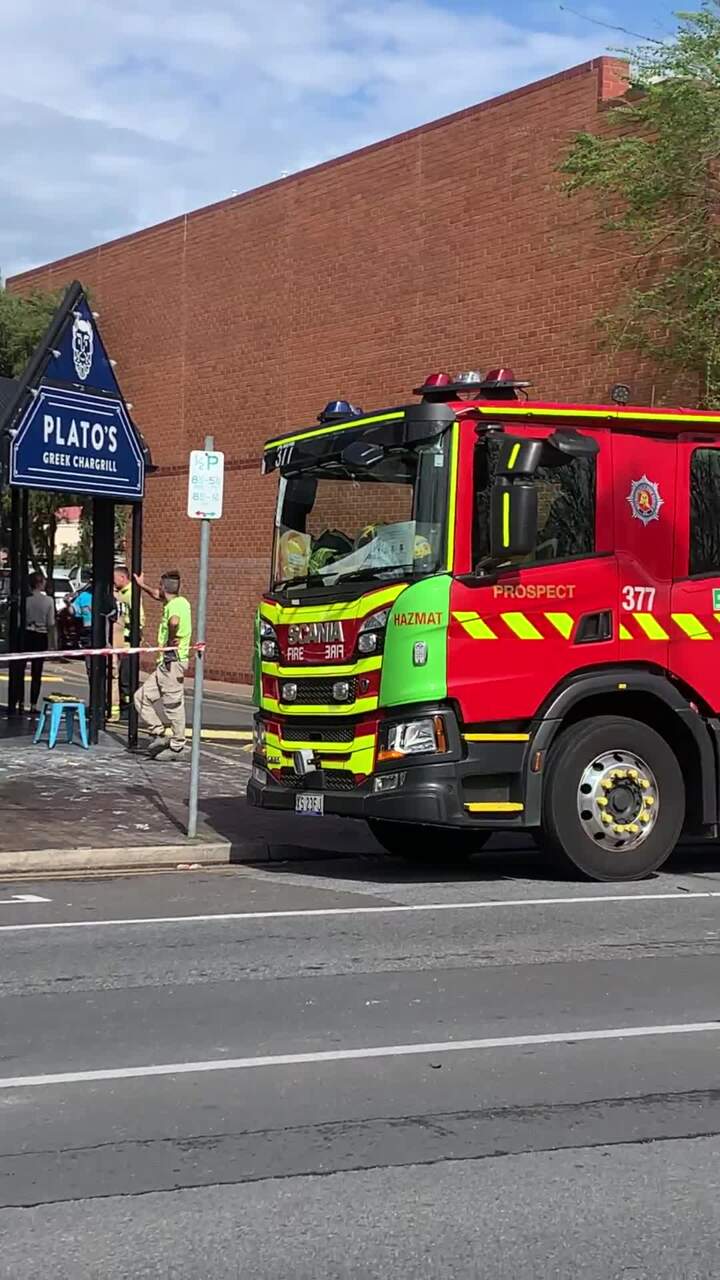 Platos takeaway goes up in flames