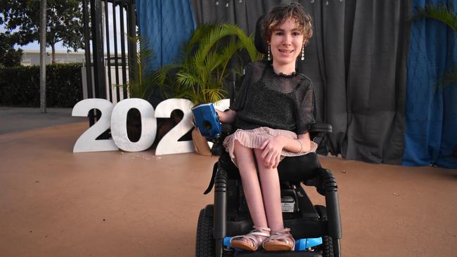 Julia Jesser at the Mackay Northern Beaches State High School formal, on Saturday October 17. Picture: Zizi Averill