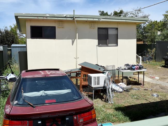 The bungalow is in a suburb of Bendigo, Victoria, where Ms Kelly moved six months ago. Picture: Nicole Garmston