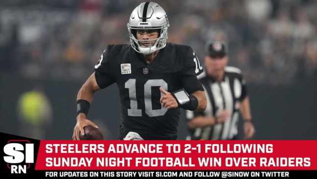 Las Vegas Raiders vs. Pittsburgh Steelers highlights