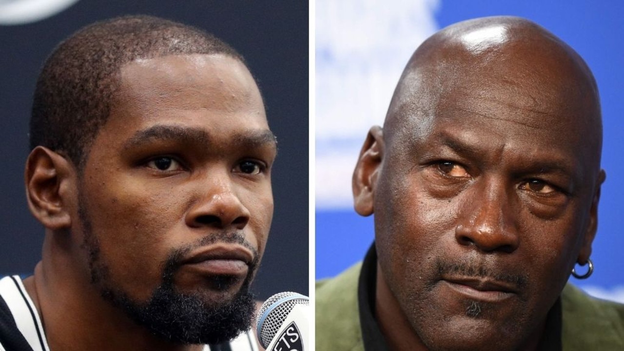 Kevin Durant and Michael Jordan