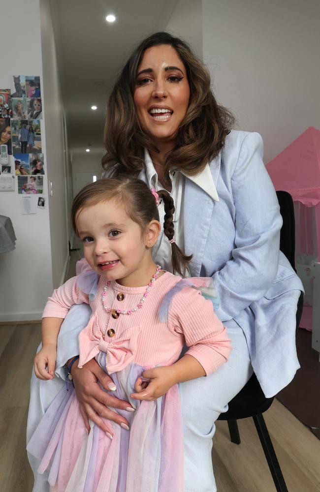 Brianna says her little girl is a ‘firecracker’. Picture: David Caird