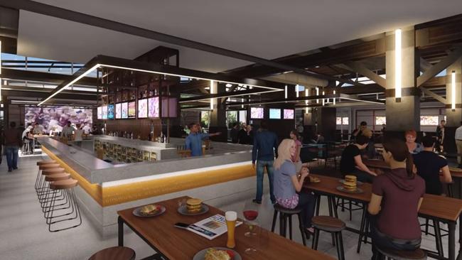 An artist's impression of an entertainment area at Dee Why RSL.