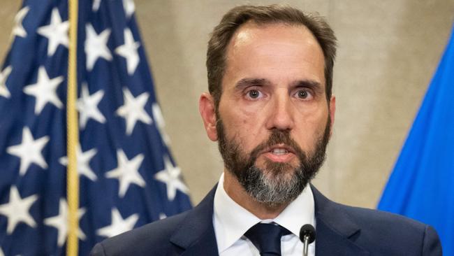 Special counsel Jack Smith speaks to members of the media in August 2023. Picture: AFP