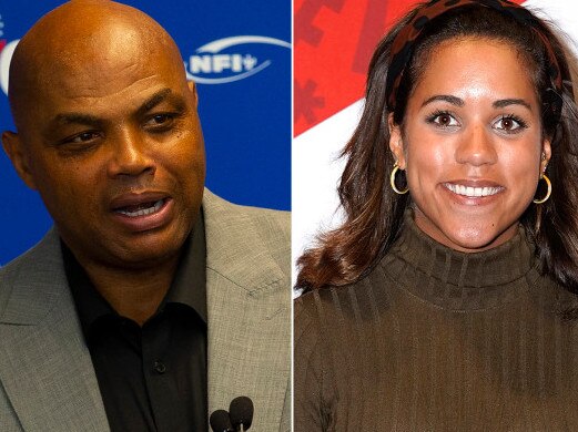 Charles Barkley and Alexi McCammond.