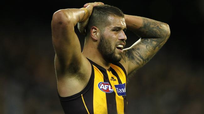 Buddy Franklin's form will be vital for Hawthorn against Geelong tonight.