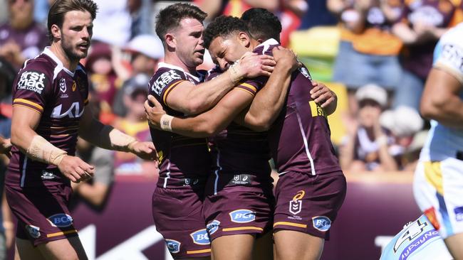 Gehamat Shibasaki is a chance to play for the Broncos in round 1. Picture: NRL Photos