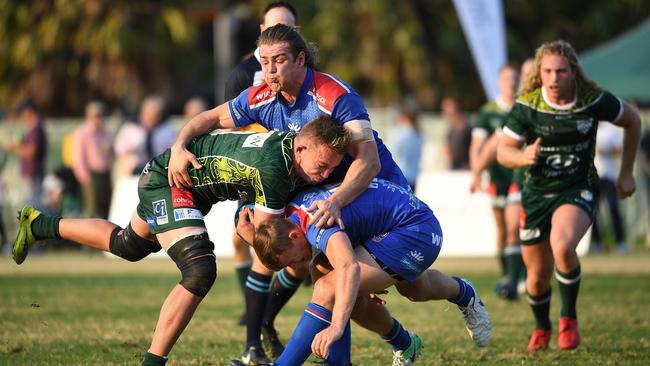 Randwick played well for long periods against Manly at Coogee Oval. Picture: Joel Carrett