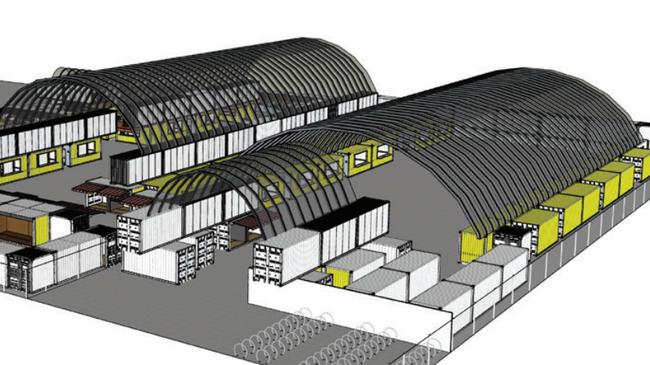 The planned structure for Grazeland in Spotswood. Picture: Supplied