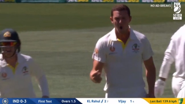 Hazlewood strikes early for Australia