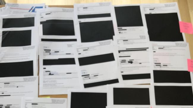 Heavily redacted Andrews government QDOS documents released to The Australian under Freedom of Information laws.